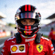 F1车手汉密尔顿法拉利车队头像照片
